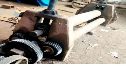 Fig. 1. Sheet Rolling Machine 