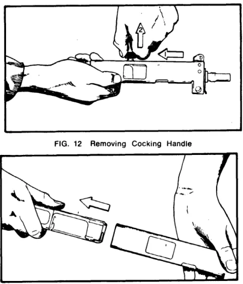FIG.  13  Bolt  Remover  from  Rear  of  Receiver 