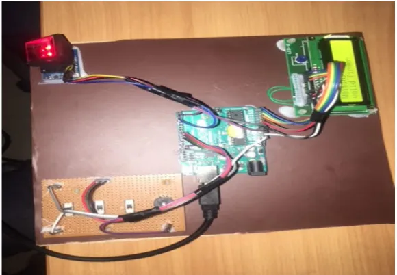 Fig 5: Circuit Diagram of Electronic Voting Machine Prototype 