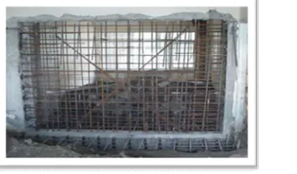 Fig. 1 : Adding of shear wall