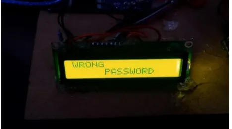 Fig. 4 GSM initialization and informing message to owner’s mobile 