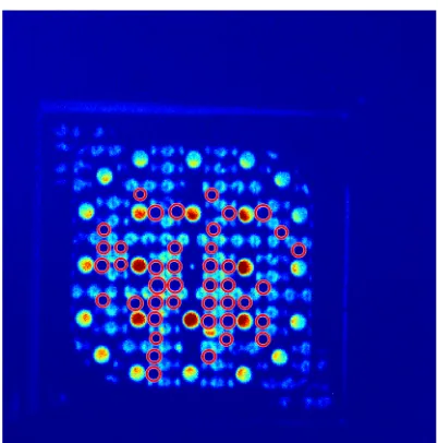 Figure 5.2:Hough transform applied to a DCVD image.