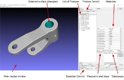 Figure 3.9: AMF Creator software showing ability to manipulate AMF-TOL files 