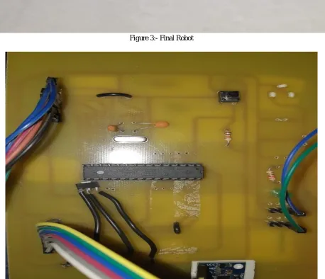 Figure 3:- Final Robot 