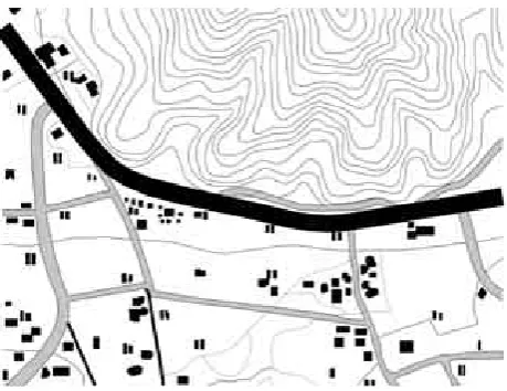 Figure 1 Conversion of forest and public roads into vector dataSlika 1. Pretvorba {umskih i javnih cesta u vektorske podatke