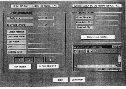 Fig B. 1 Order_data screen