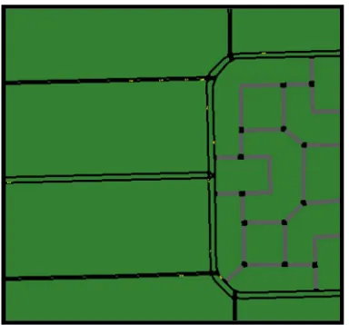 Fig.3. Yellow vehicles depicting mobile nodes 