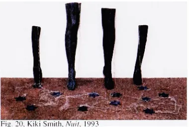 Fig. 20, Kiki Smith, Nuit, 1993