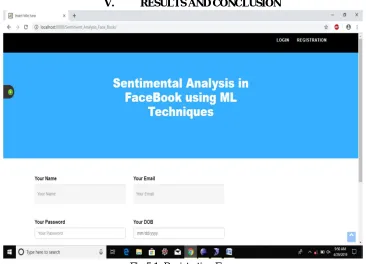 Fig: 4.1 Steps in Sentiment analysis process.Flow Diagram  