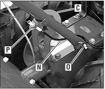 Figure 2-3  Attach handlebars.