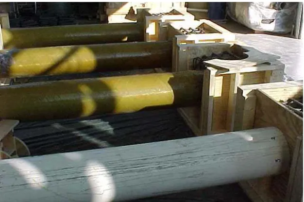 Figure 3.10   Placement of a CFFT Beam-Column into an End BlockFigure 3.10   Placement of a CFFT Beam-Column into an End Block