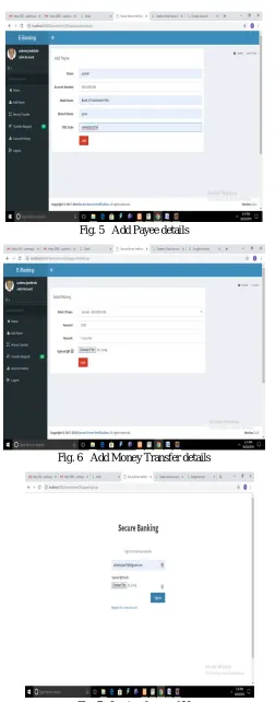 Fig. 7   Login of second User 