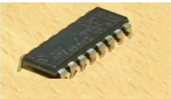 Fig: Schematic structure of L293d IC Motor Driver IC L293d is used to drive stepper motor and servo motor