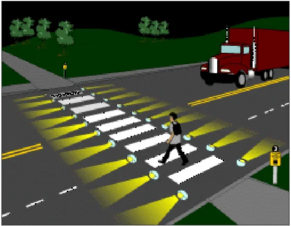 Figure 5: In-Pavement Flashing Crosswalk  
