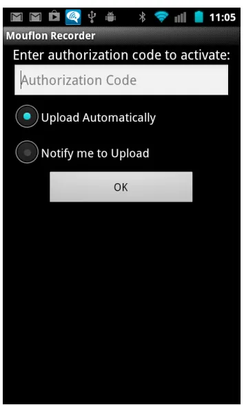 Figure 3.1:Screenshots of MainScreen
