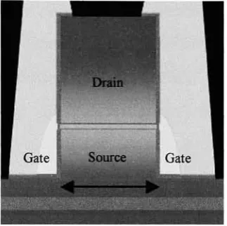 Figure 2.12: Surrounding Gate Transistor