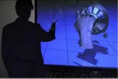Fig - 6: Non Immersive virtual reality. 