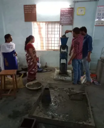 Fig 1 : Waste Paper Sludge Ash  