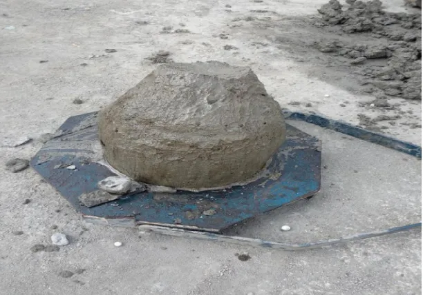 Fig. 3 slump cone result 