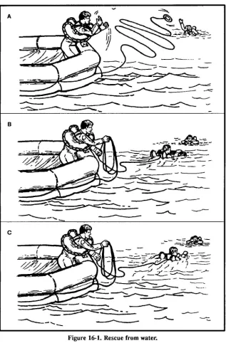 Figure 16-1. Rescue from water.