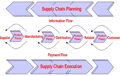 Figure 1: The process viewpoint of supply chain 