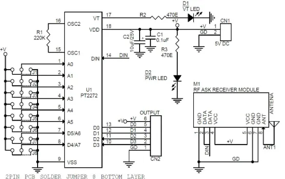 Fig. 2 Transmitter circuit diagram 