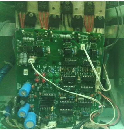 Fig 11. Electronic scheme of the tracking system. 