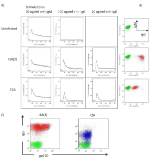 Figure 2.4  Molecular Rheostat BCRs generate calcium signals in response to anti-BCR 