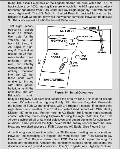 Figure 3-1. Initial Objectives