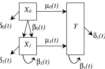 Figure 3: Basic CGD model that predicts similar expectations and variances as theLeroux et al