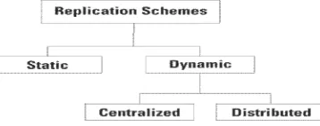 Figure 2  Types of Replication Schemes 