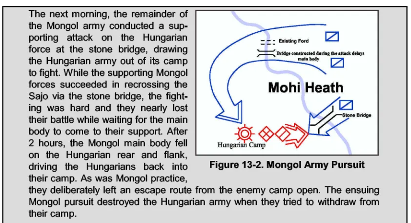 Figure 13-2.Mongol Army Pursuit