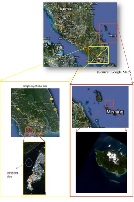 Figure 1.1  Area of study 