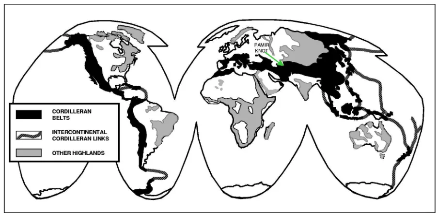 Figure 1-1. Mountain Regionsof the World