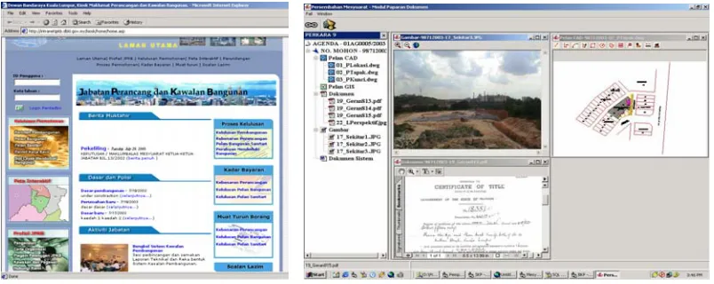 Figure 3: Information Kiosk Interface  