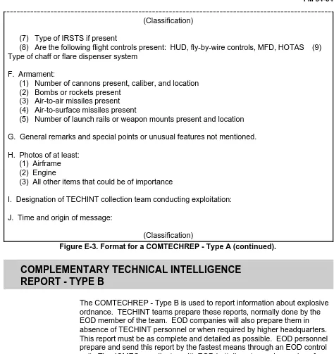 Figure E-3. Format for a COMTECHREP - Type A (continued).