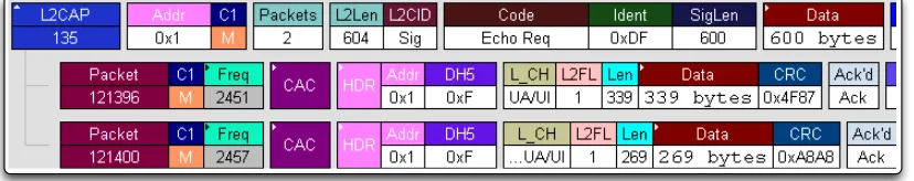 Figure 4.2 : Packet Reassembly by the Preprocessor