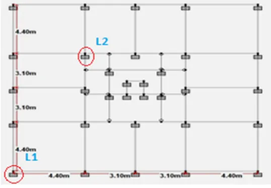 Figure 1. Plan of structure 