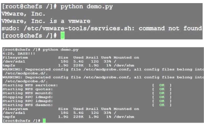 Fig 5 EDP module 2 test experimental results 