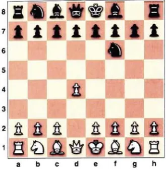 Figure 3.1: Example chess opening moves. Screen capture from Vektor3 3.1.6.