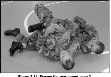 Figure 3-33. Escape the rear mount. step 2.