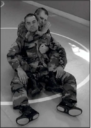 Figure 3-36. Rear naked choke, step 1.
