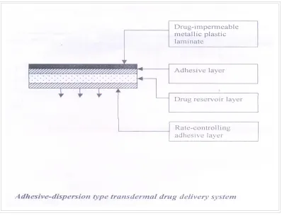 Figure No.5 Adhesive Diffusion Controlled System