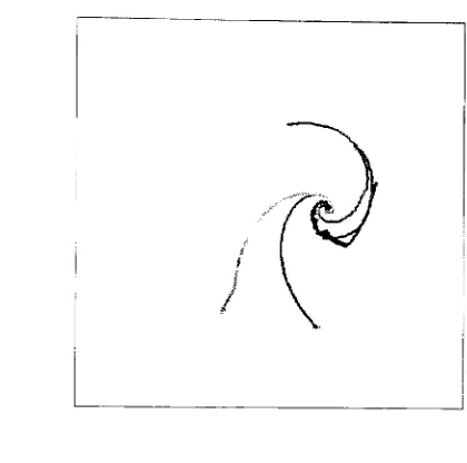 Figure 3-7 Paths of the agents if the smallest angle agents are selected as partners