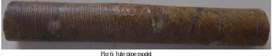 Fig 5: compression moulding on pipes 