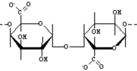 Fig. 2: Structure of Galacturonic Acid (Pilnik and Voragen, 1993)    