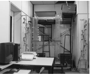 Figure 3.11  Three-dimensional diagram of the laboratory model setup 