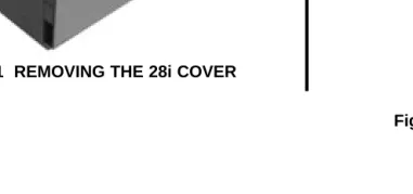 Figure 1-1  REMOVING THE 28i COVER