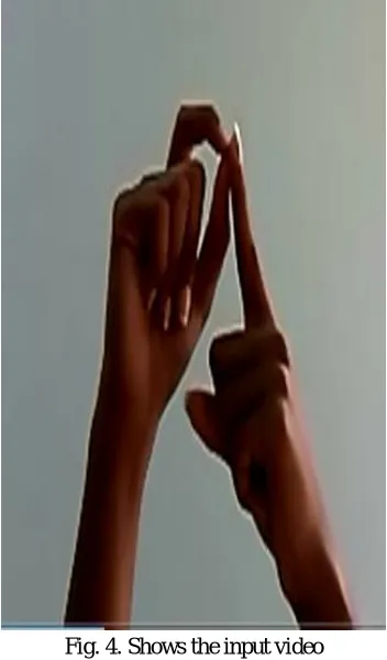 Fig. 4. Shows the input video 
