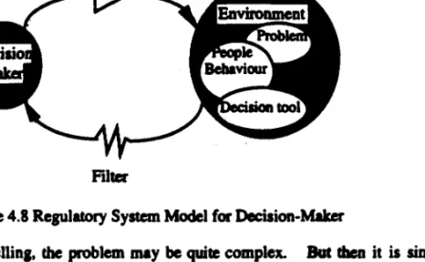 Figure 4.8 Regulatory System Model for Decision-Maker